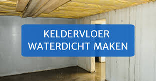 vloer kelder waterdicht maken