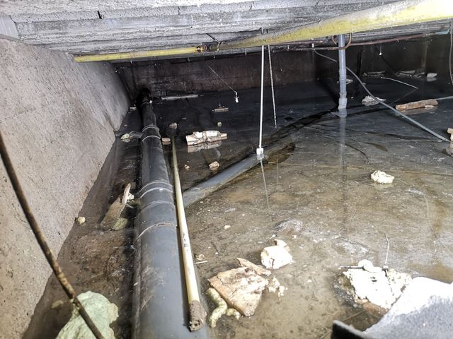 vochtprobleem kruipruimte oplossen