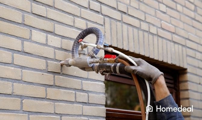 vochtige muren injecteren kostprijs