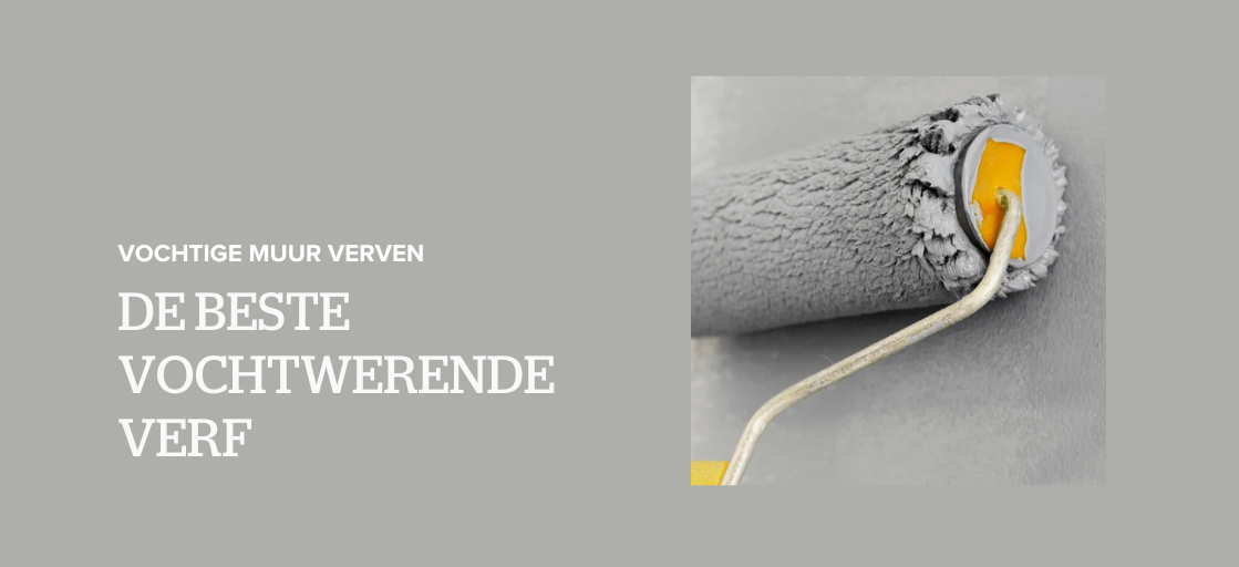 vochtplekken muur schilderen